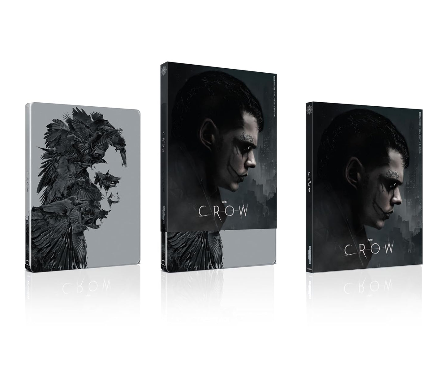 The Crow Steelbook (2024) [4K UHD + Blu-ray + Digital]