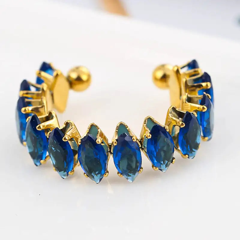 Color Zircon Ins Fashion Ring For Women