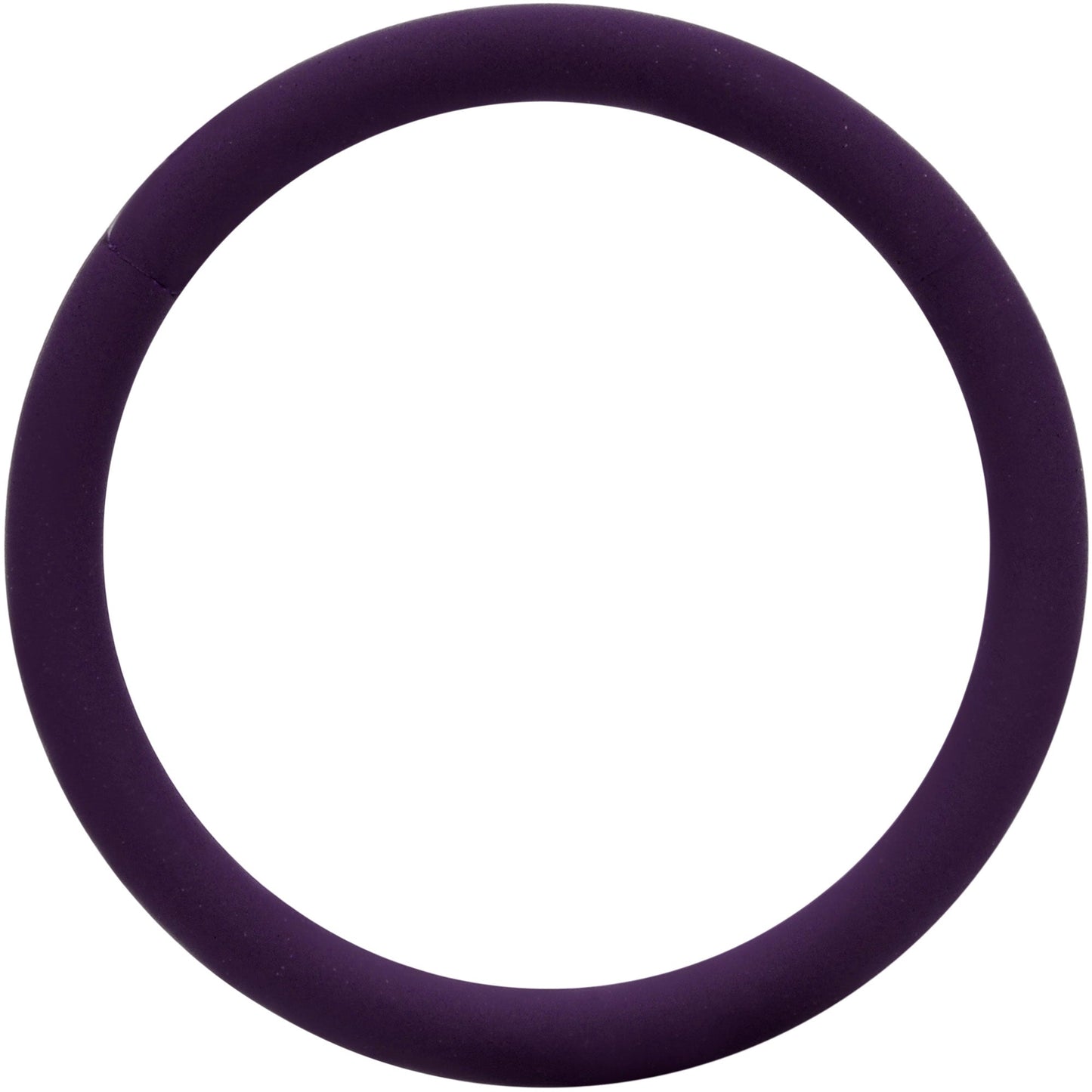 18G 3/8 Dark Purple Matte Cartilage Hinged Segment Ring