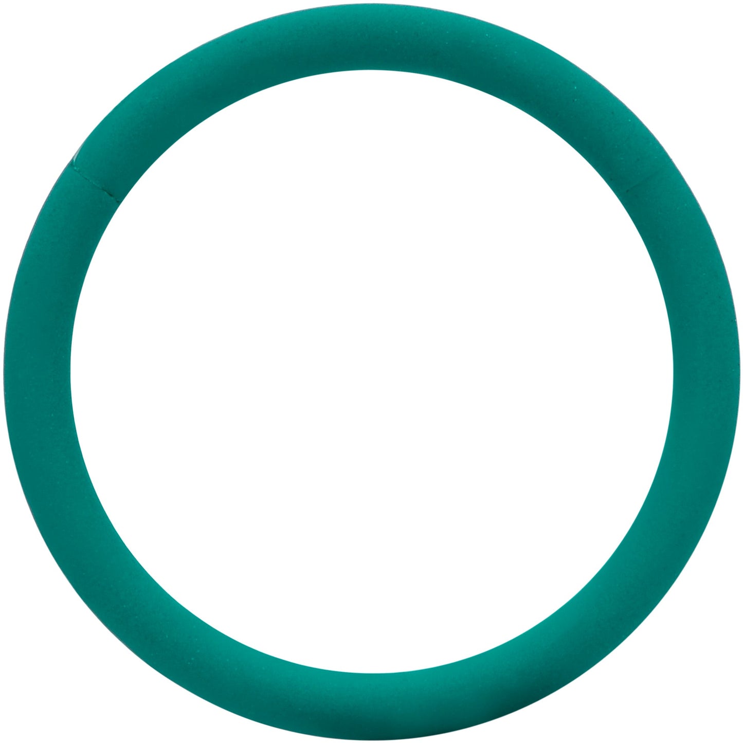 18G 3/8 Teal Matte Cartilage Hinged Segment Ring