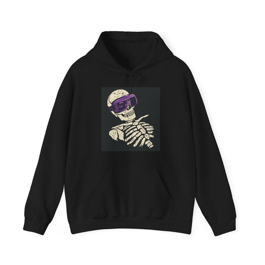 VR Skel Unisex Heavy Blend™ Hooded Sweatshirt - Lizard Vigilante