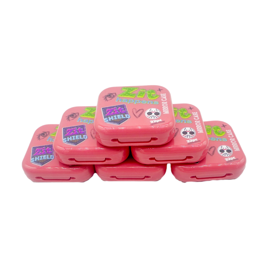 Zit Happens Killa Bunny Acne Patches | Plush Trap Collab + Mirror Case for Bold Breakout Defense