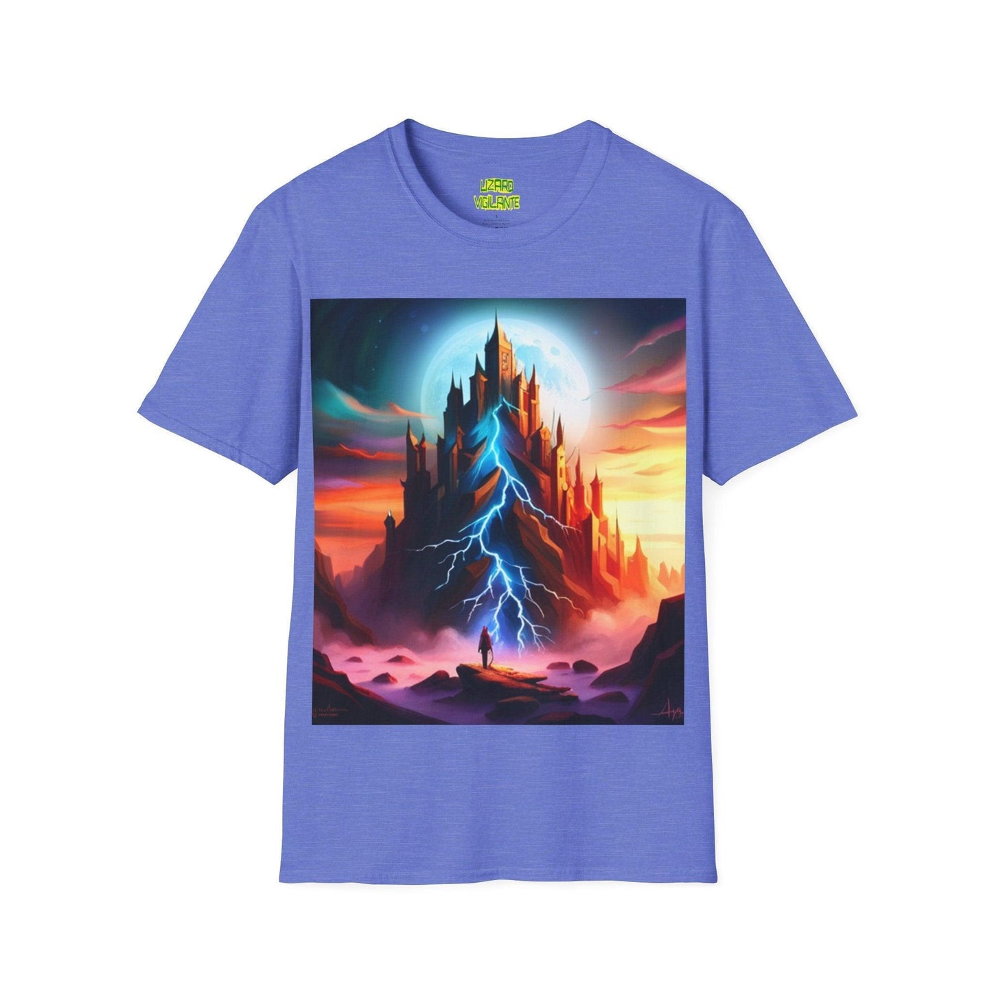 Climb Unisex Softstyle T-Shirt - Lizard Vigilante