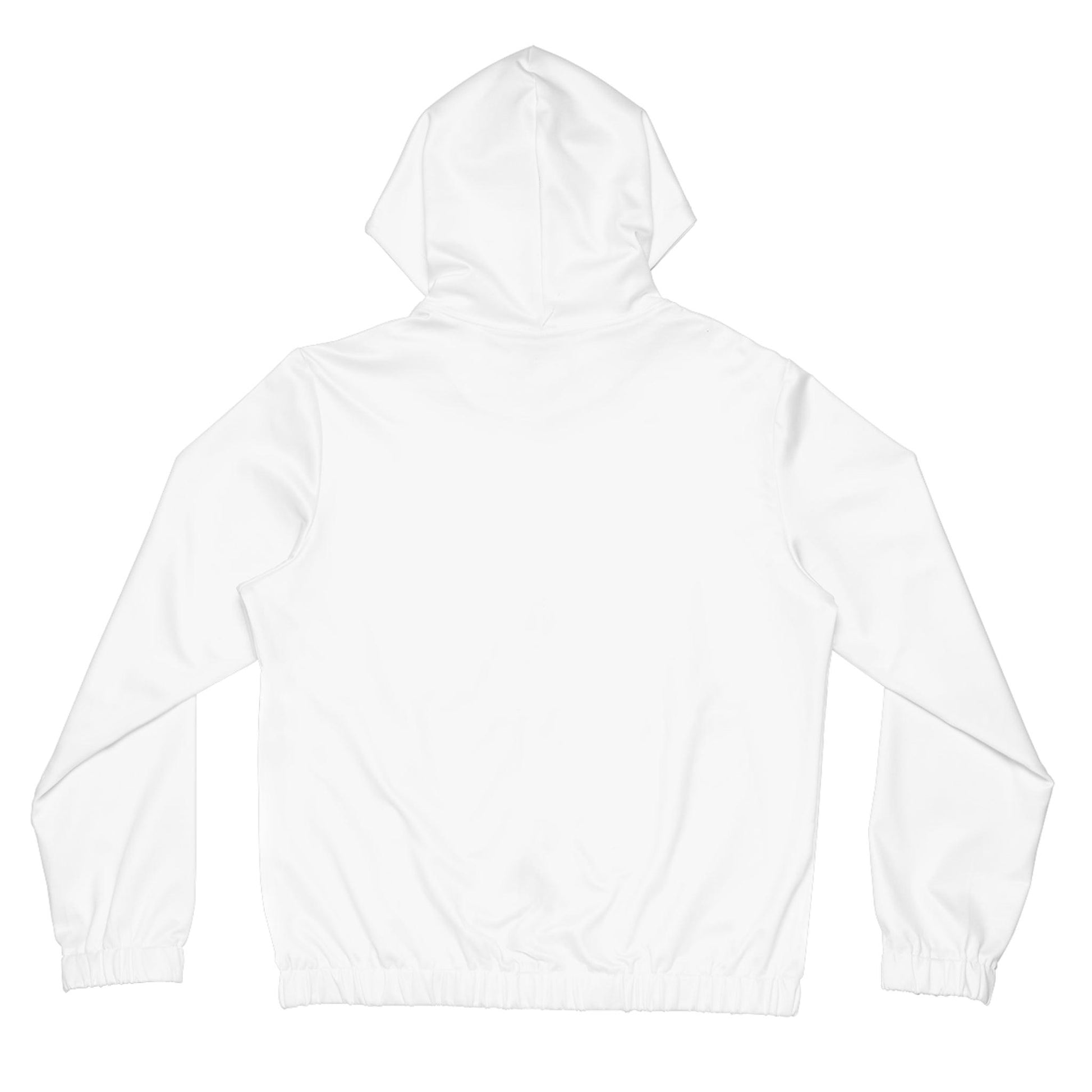 White Women’s Full-Zip Hoodie - Lizard Vigilante