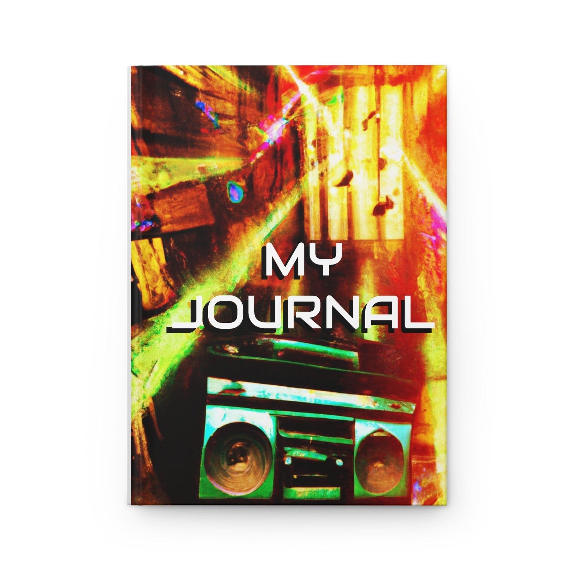 MY JOURNAL Prison BoomBox Light Burst 150 Page Hardcover Journal Matte - Lizard Vigilante