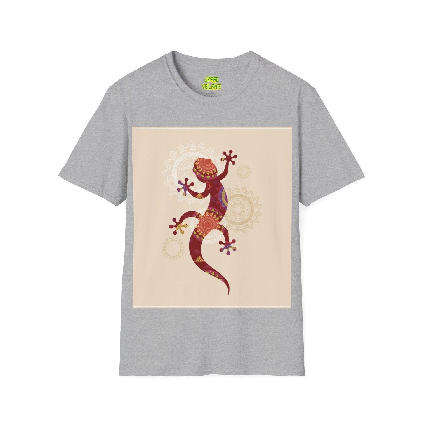 Lizard SW Tribal Graphic Unisex Softstyle T-Shirt - Premium T-Shirt from Printify - Just $34.69! Shop now at Lizard Vigilante