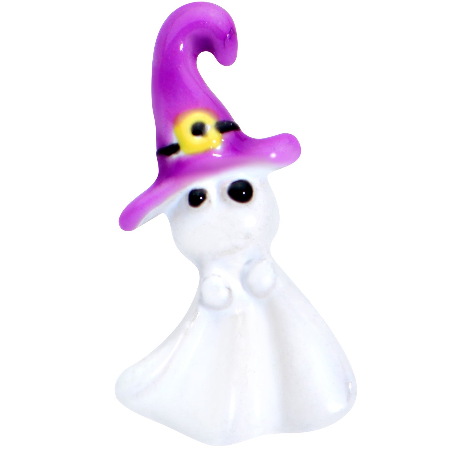 16G 1/4 Gold Tone Ghost Witch Halloween Cartilage Tragus Earring