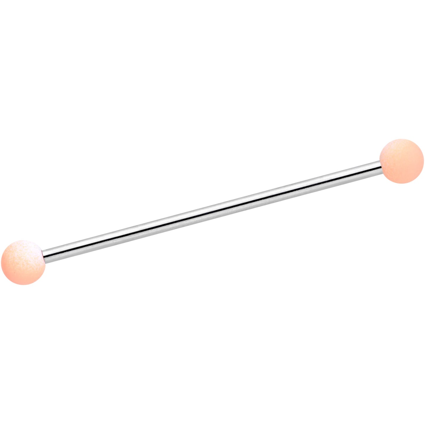 14G Blue Black Ombre Soft Finish Industrial Barbell 38mm Set of 4