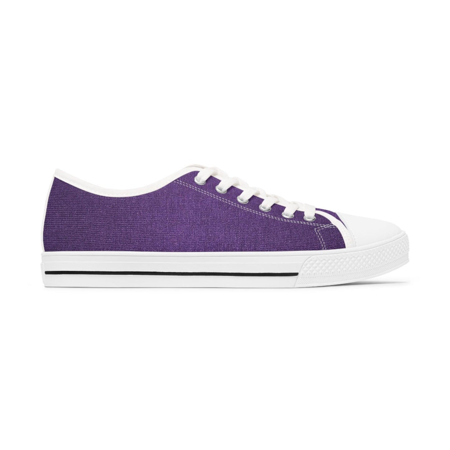 Fauz Purple Silk Women's Low Top Sneakers - Lizard Vigilante