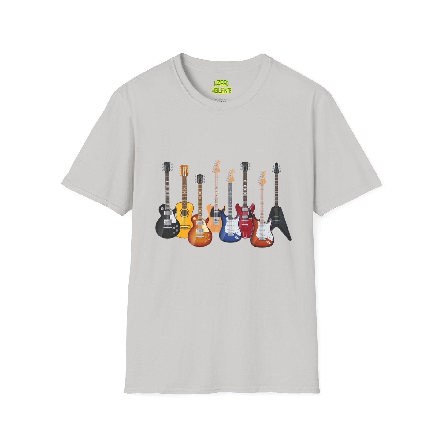 The Guitars Unisex Softstyle T-Shirt - Lizard Vigilante