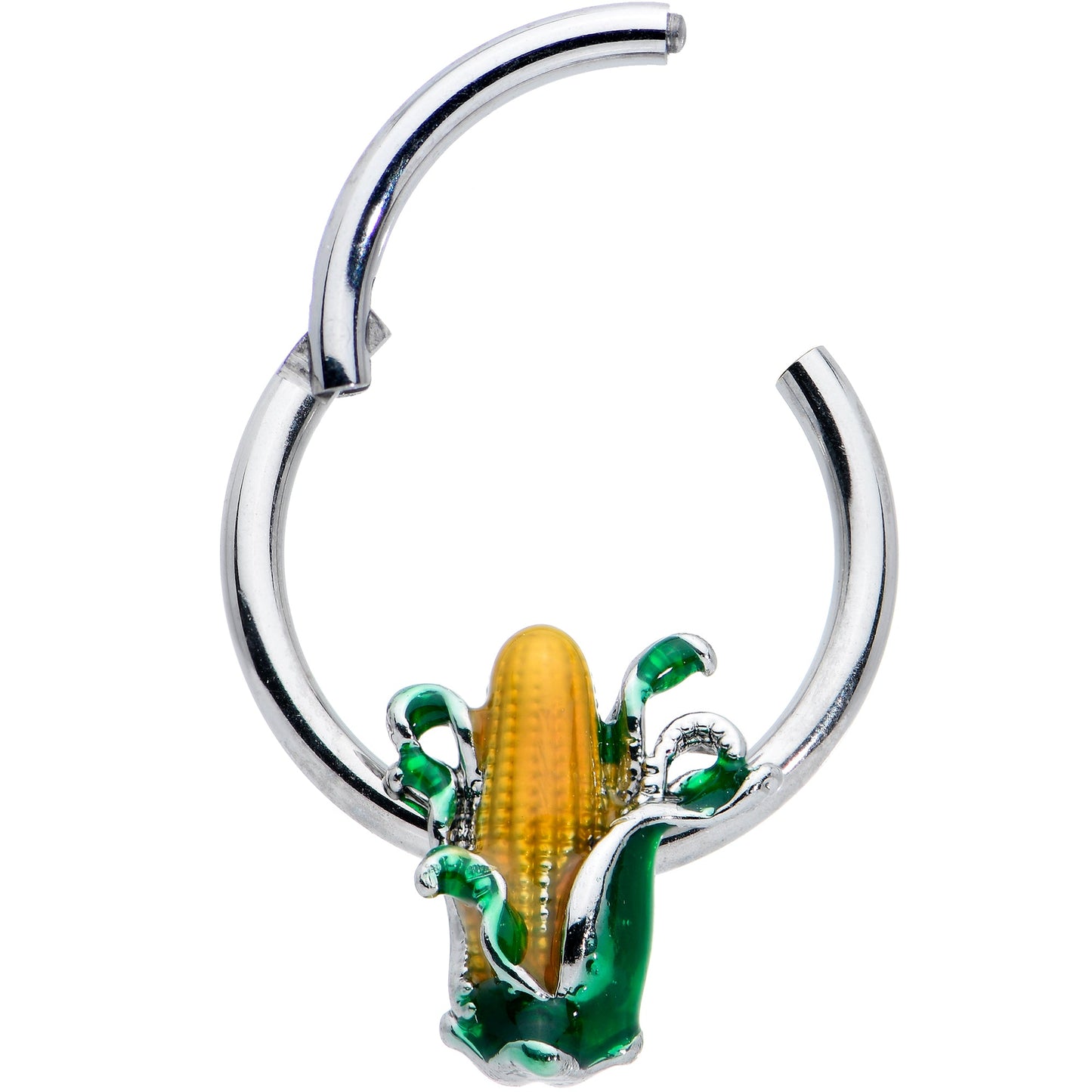 16G 3/8 Summer Corn On The Cob Hinged Segment Ring