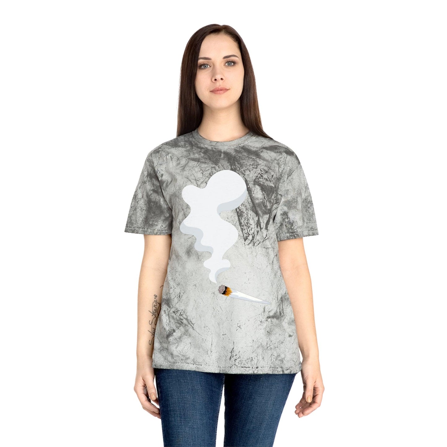 Half Toked Unisex Color Blast T-Shirt - Lizard Vigilante