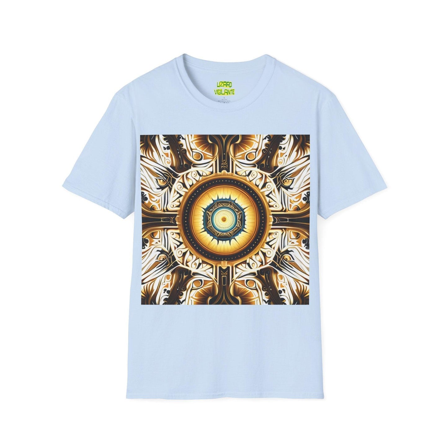 Hypnotic Carpet Unisex Softstyle T-Shirt - Lizard Vigilante