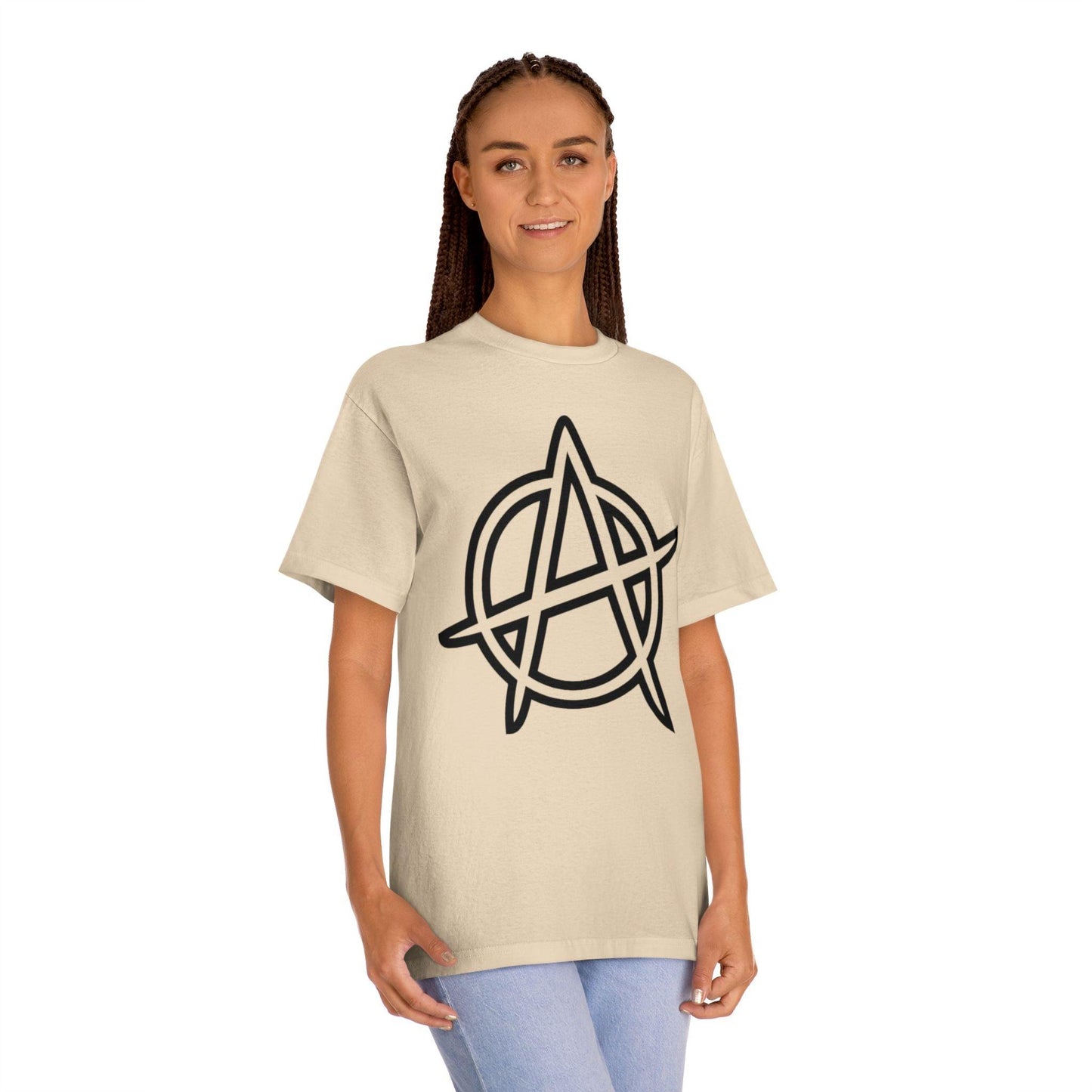 Anarchy Symbol Punker Unisex Classic Tee - Premium T-Shirt from Printify - Just $33.73! Shop now at Lizard Vigilante