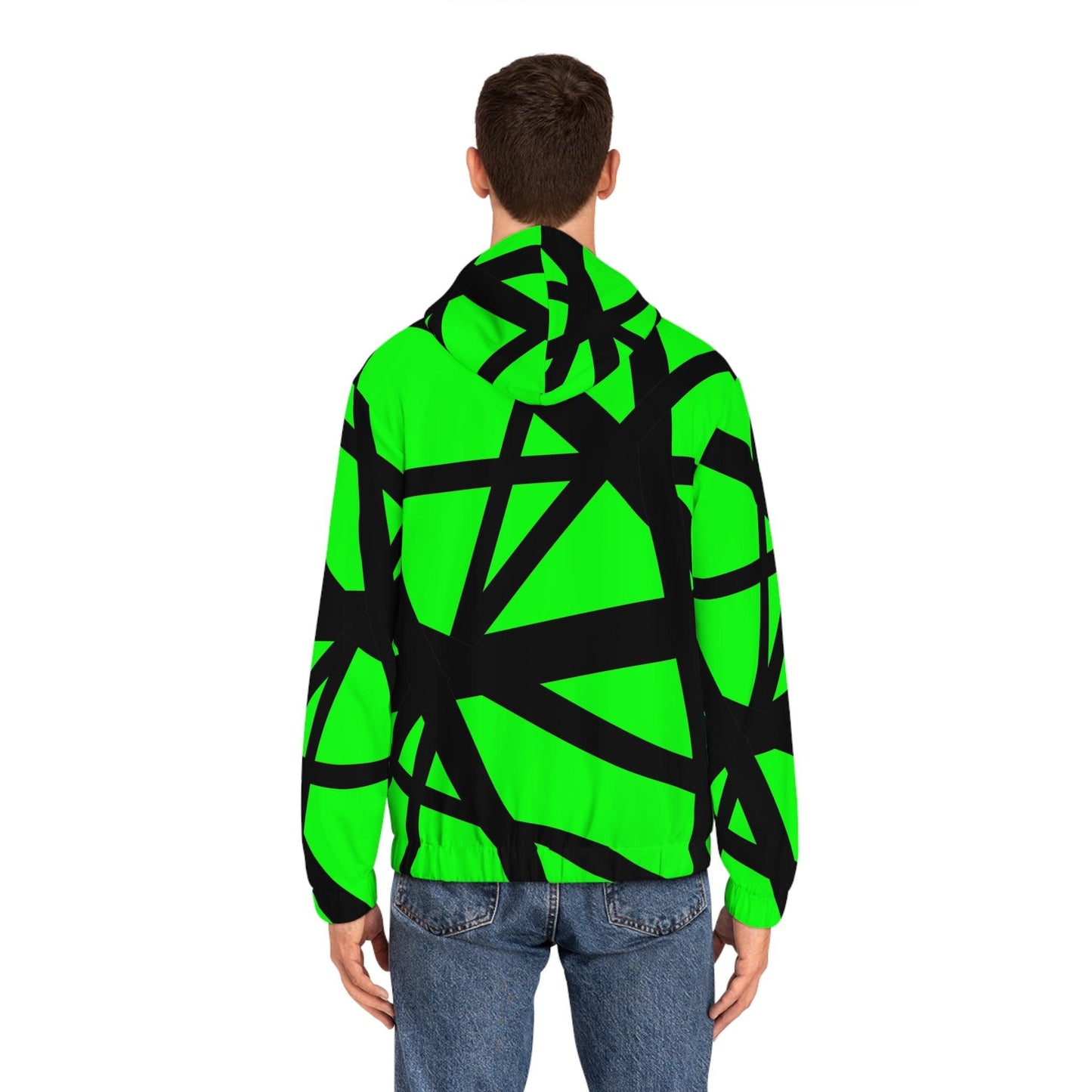 VH 3 Men's Full-Zip Hoodie - Premium All Over Prints from Printify - Just $67.72! Shop now at Lizard Vigilante