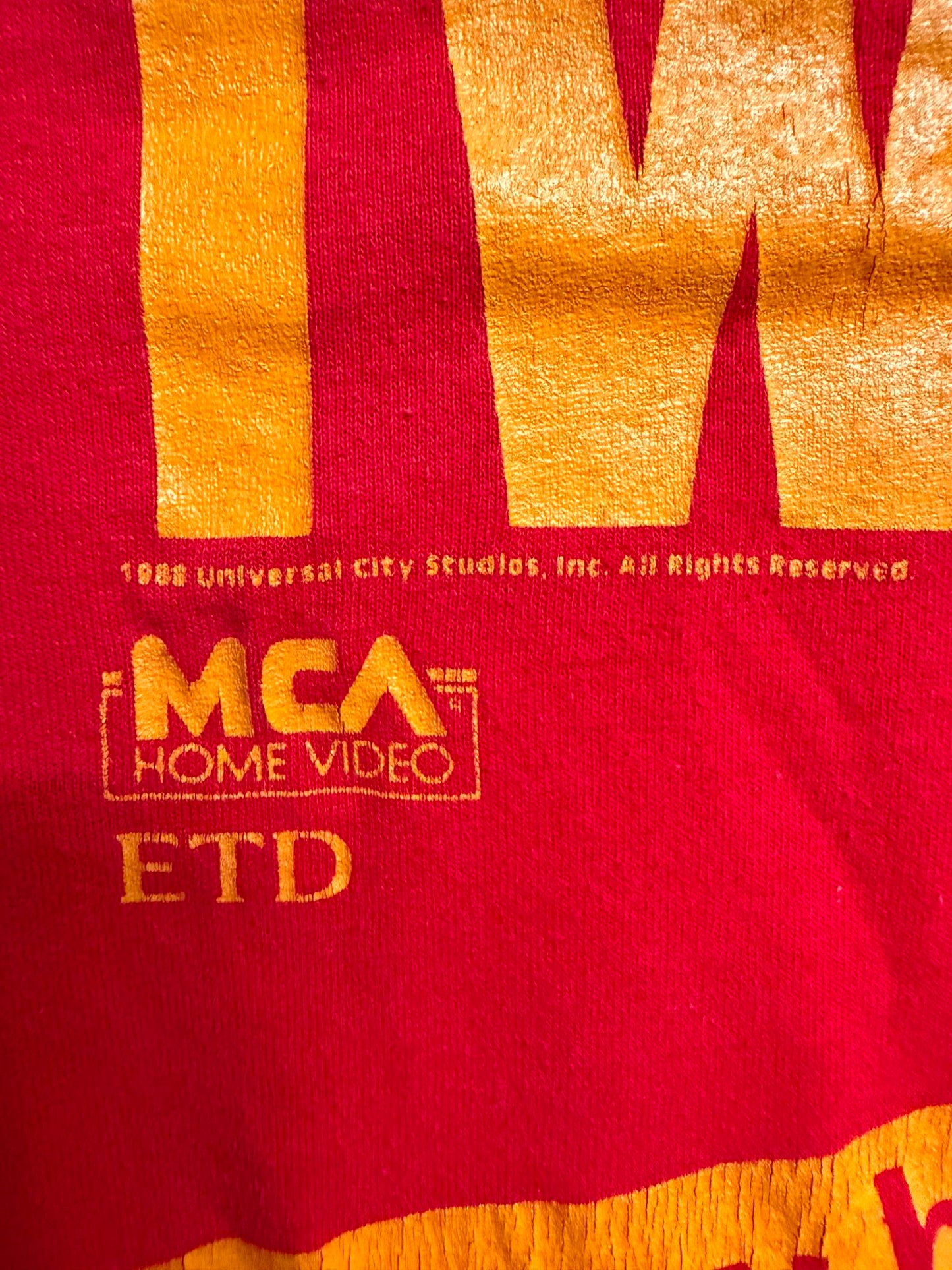 VTG Twins Movie Promo T-shirt 1988 Schwarzenegger Devito