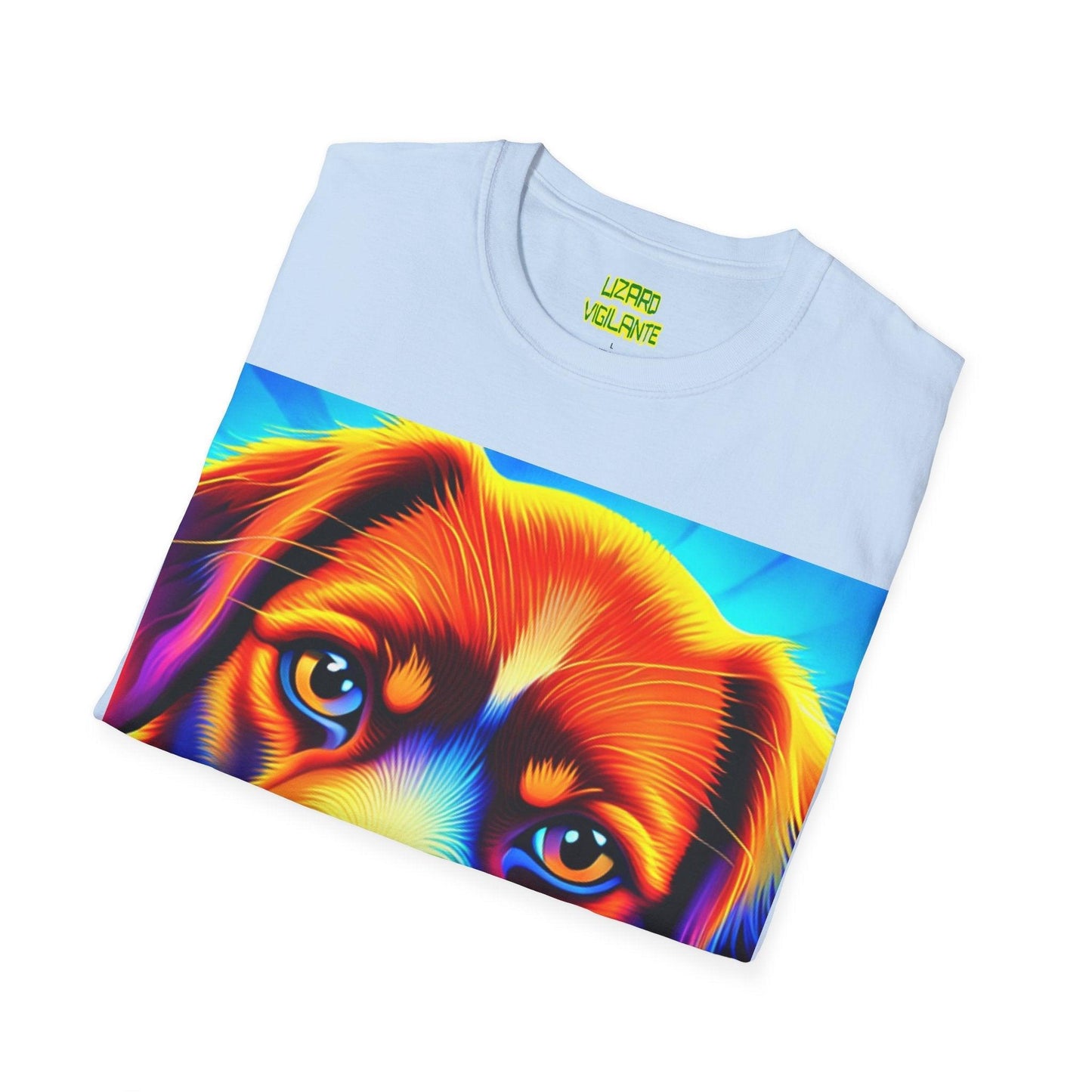 Prism Dog Unisex Softstyle T-Shirt - Lizard Vigilante