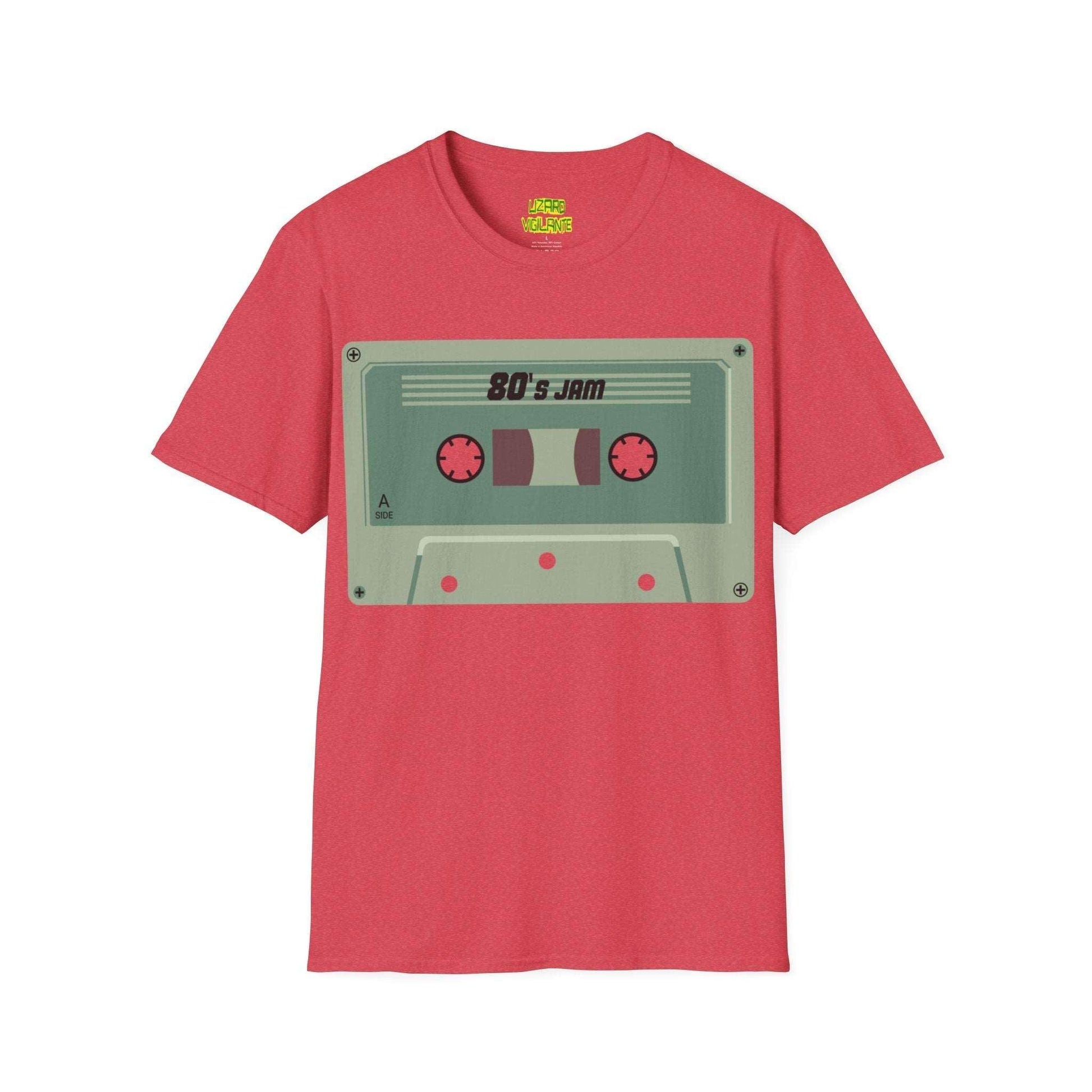 80's Jam Unisex Softstyle T-Shirt - Lizard Vigilante