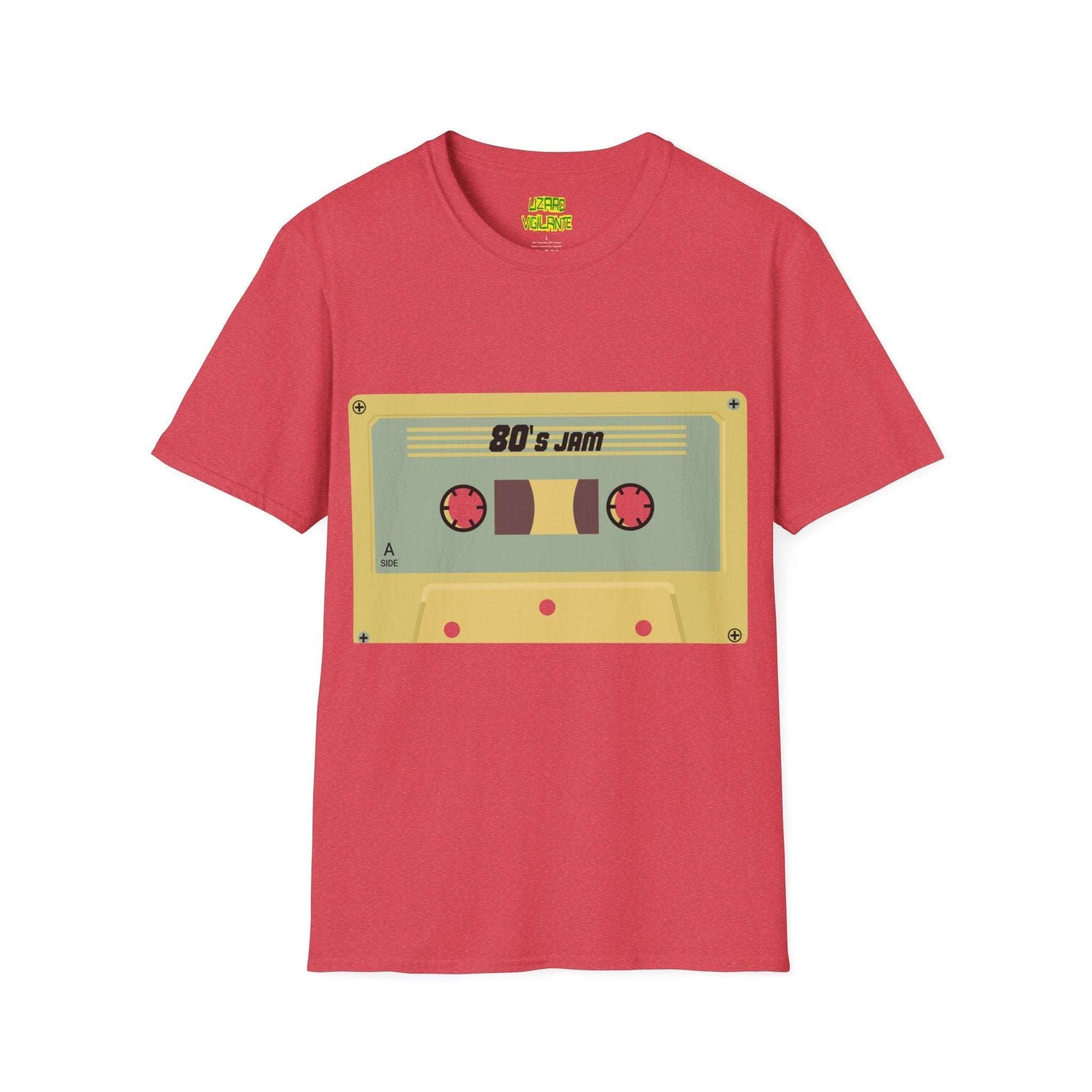 80's Jam Unisex Softstyle T-Shirt - Lizard Vigilante