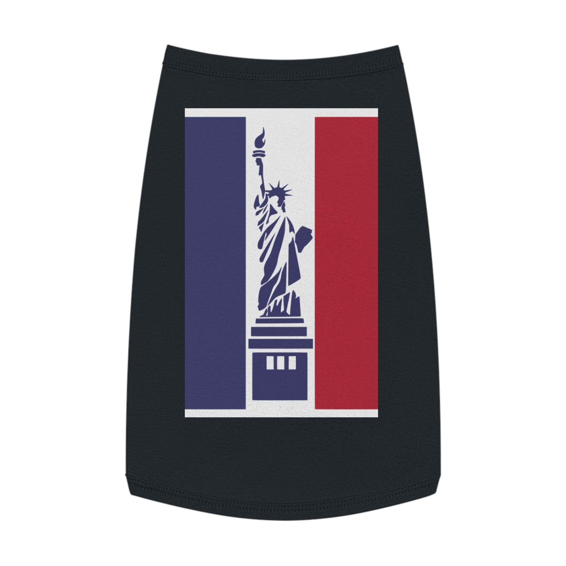 Statue of Liberty Patriotic Pet Tank Top - Lizard Vigilante