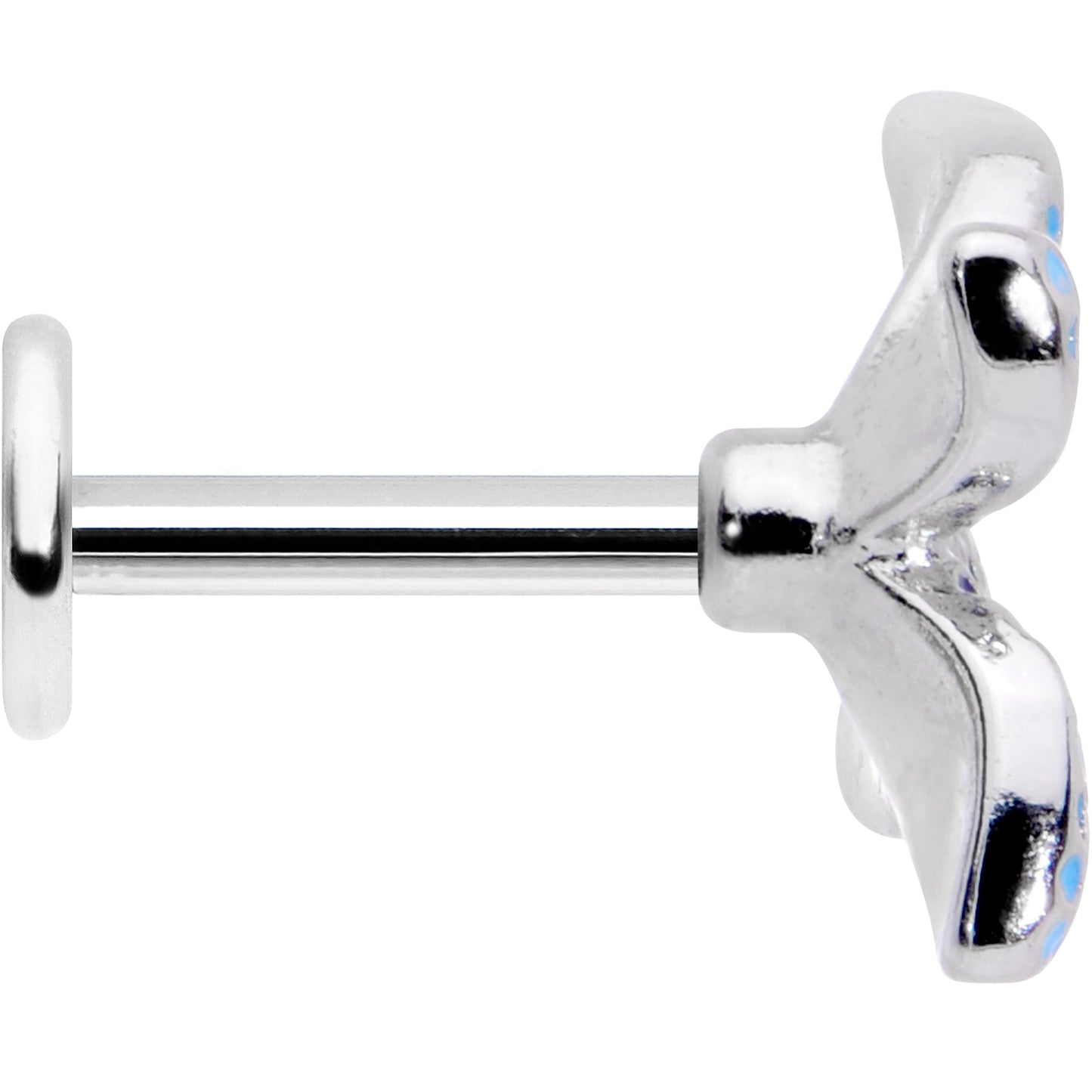 16G 1/4 Glamour Butterfly Labret Tragus