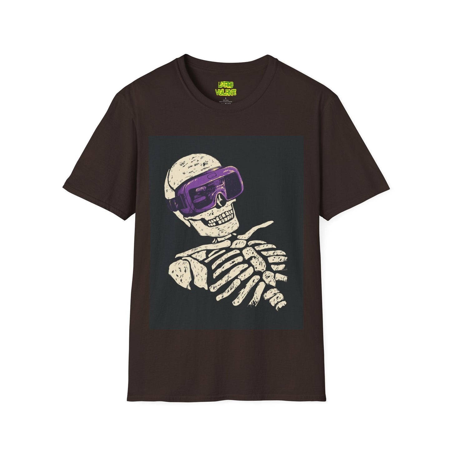 VR Skel Unisex Softstyle T-Shirt - Lizard Vigilante