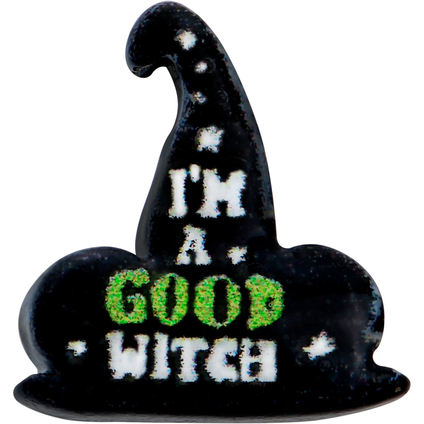 16G 5/16 Good Witch Hat Glow in the Dark Labret Monroe Tragus