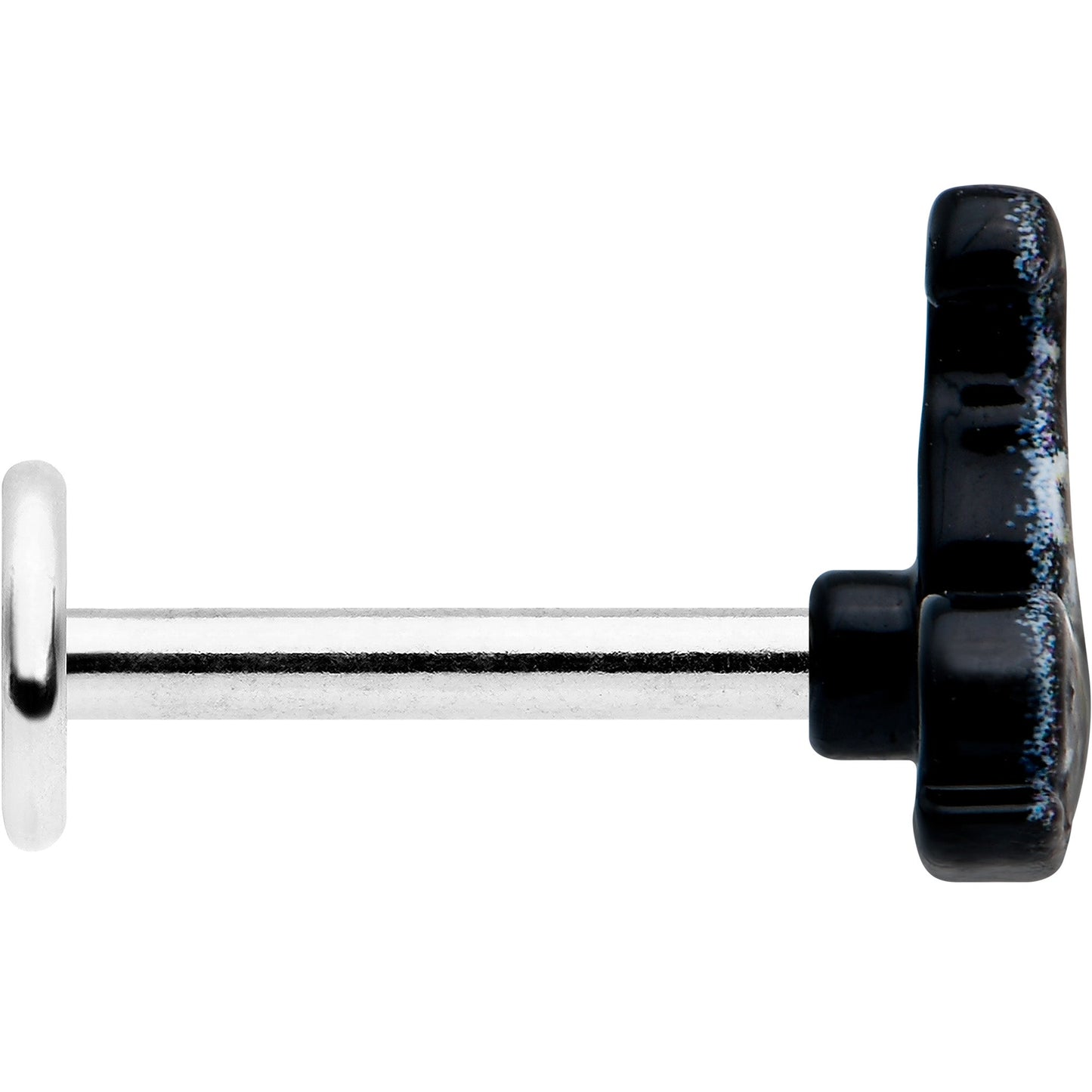 16G 5/16 Good Witch Hat Glow in the Dark Labret Monroe Tragus