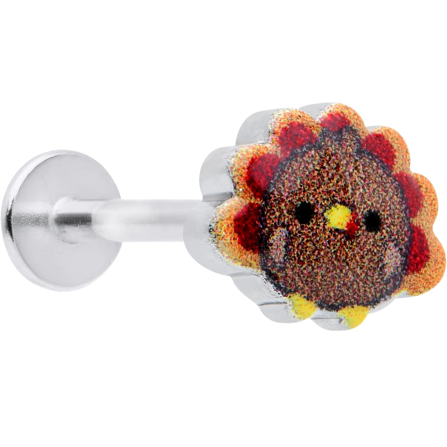 16G 5/16 Sweet Tiny Turkey Thanksgiving Labret Monroe Tragus