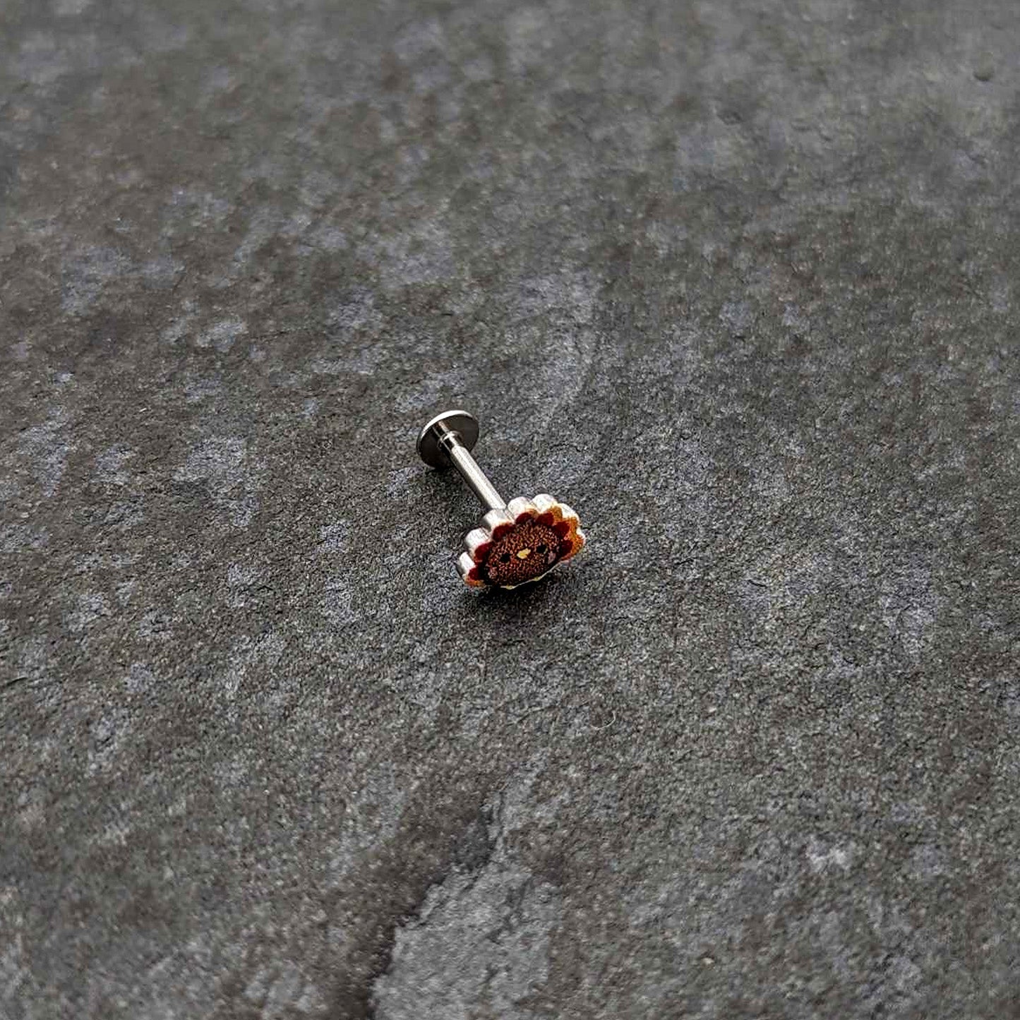16G 5/16 Sweet Tiny Turkey Thanksgiving Labret Monroe Tragus