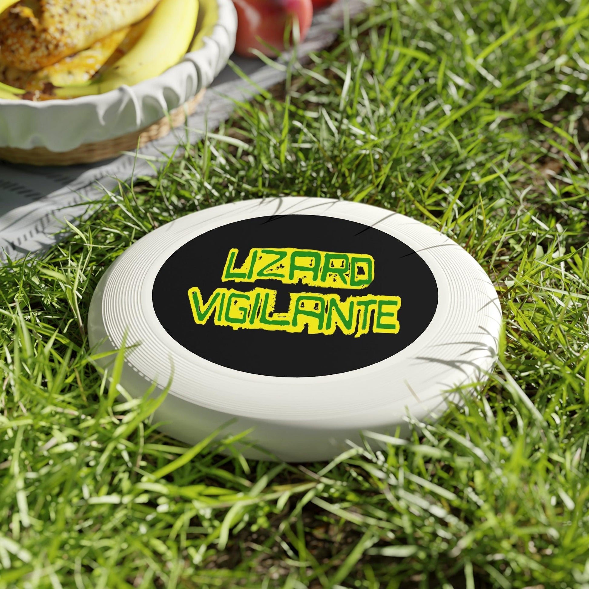 Lizard Vigilante Wham-O Frisbee - Lizard Vigilante