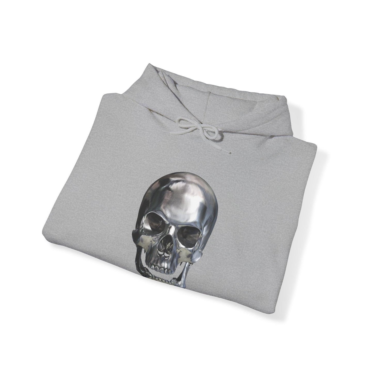 Shining Skull Unisex Heavy Blend™ Hooded Sweatshirt - Lizard Vigilante