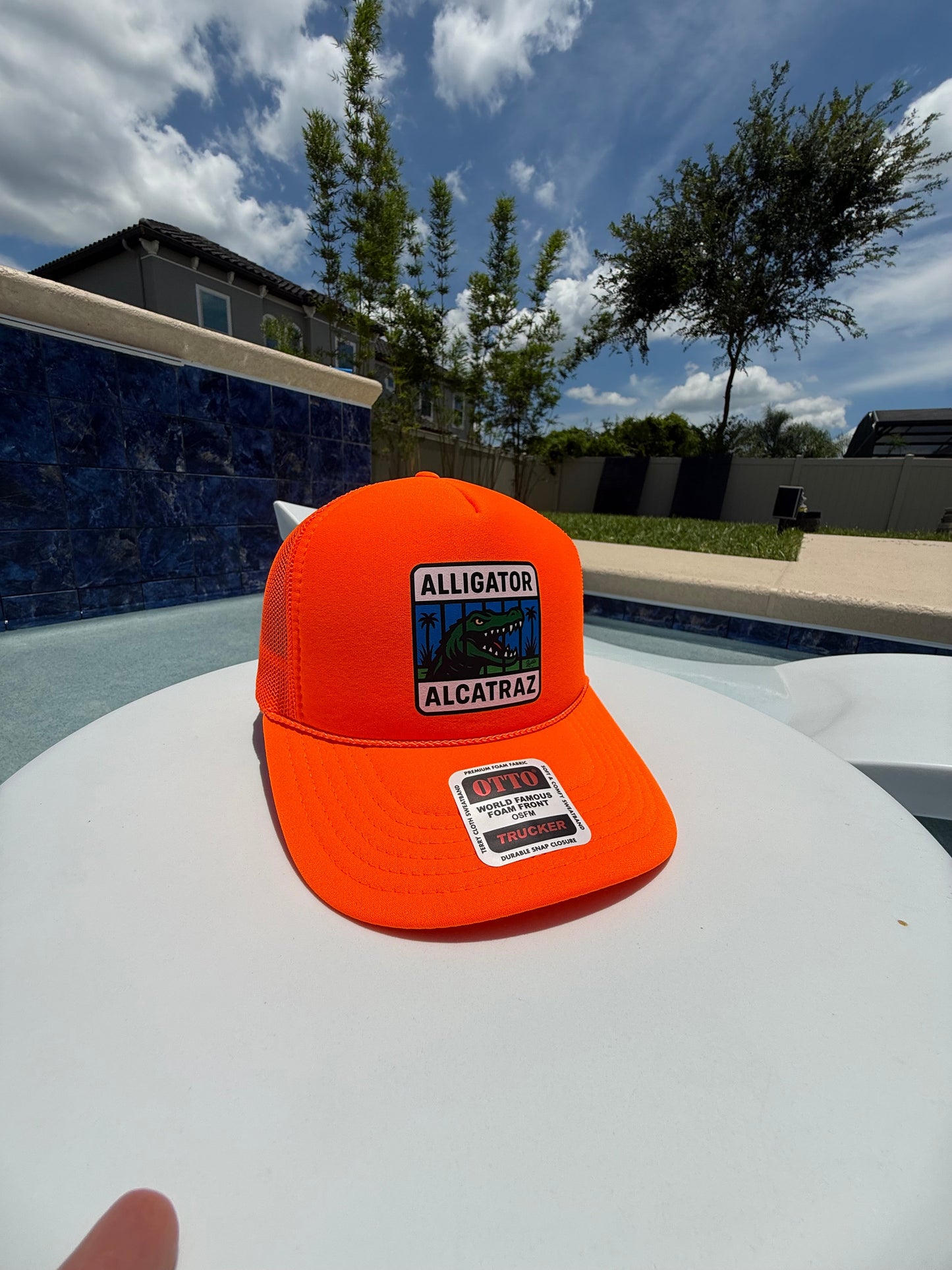 Alligator Alcatraz Trucker Hat