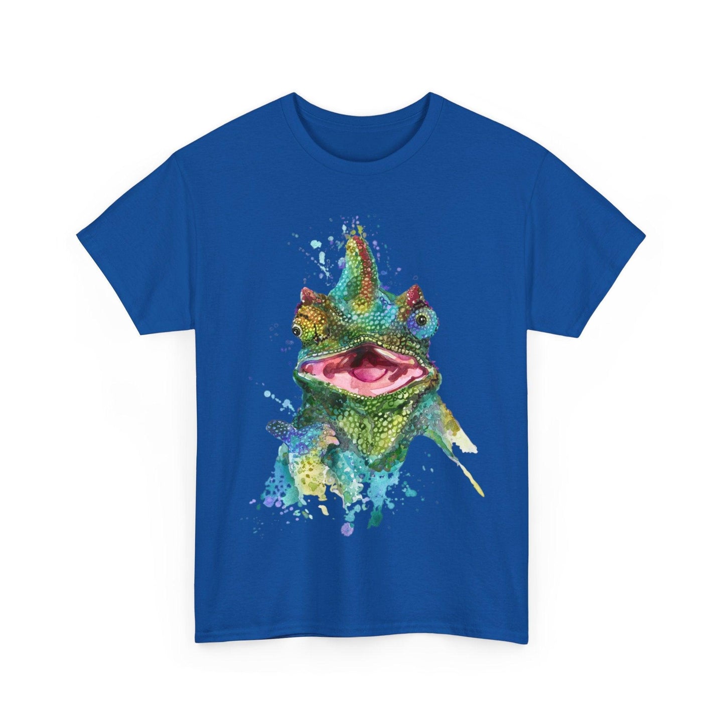 Wild Lizard Graphic Unisex Heavy Cotton Tee - Premium T-Shirt from Printify - Just $15.13! Shop now at Lizard Vigilante