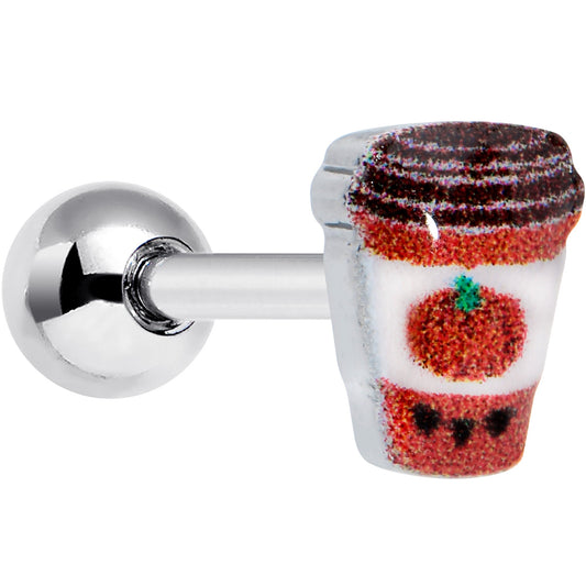 16G 5/16 Sweet Pumpkin Latte Autumn Cartilage Tragus Earring