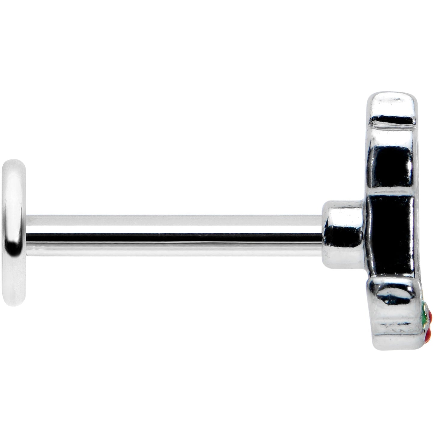 16G 5/16 Sweet Holiday Christmas Candle Labret Monroe Tragus