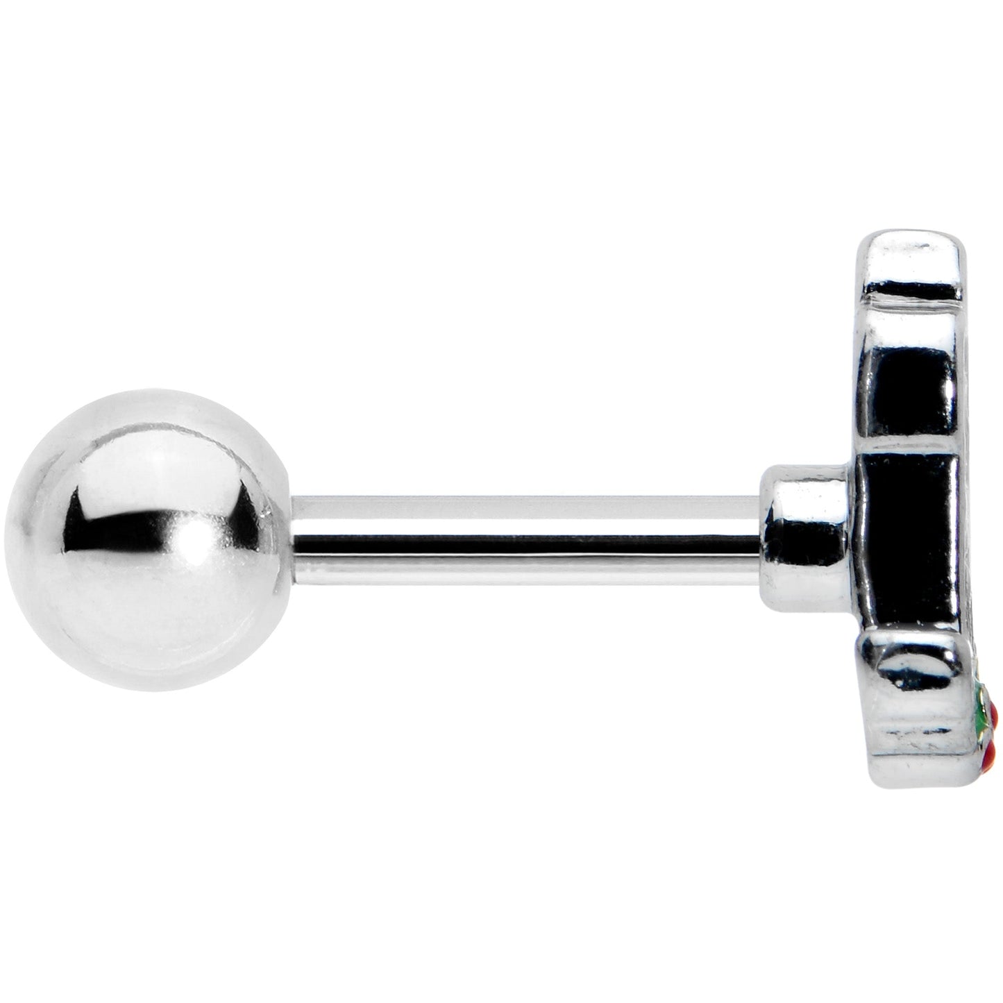 16G 1/4 Sweet Holiday Christmas Candle Cartilage Tragus Earring