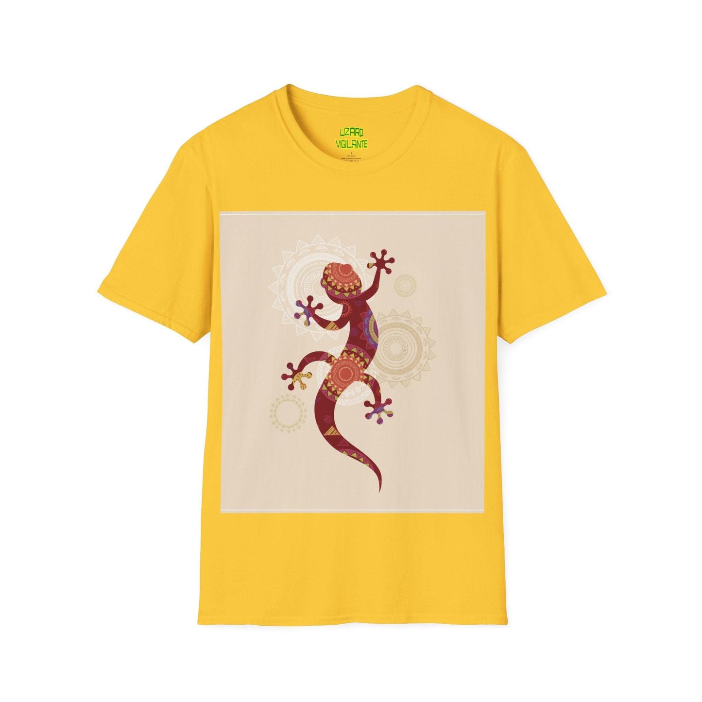 Lizard SW Tribal Graphic Unisex Softstyle T-Shirt - Premium T-Shirt from Printify - Just $34.69! Shop now at Lizard Vigilante