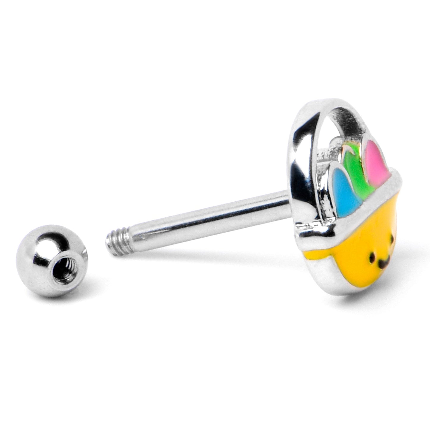 16G 5/16 Celebration  Easter Basket Cartilage Tragus Earring