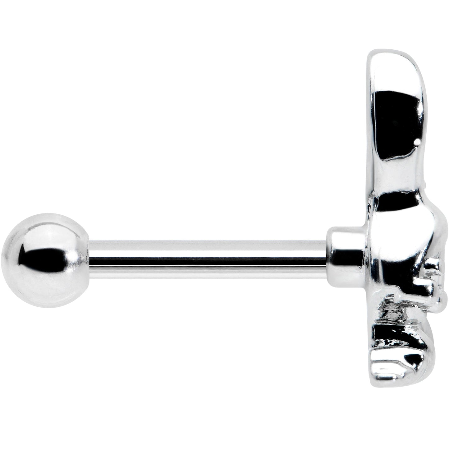 16G 5/16 Easter Bunny Blue Red Ears Cartilage Tragus Earring