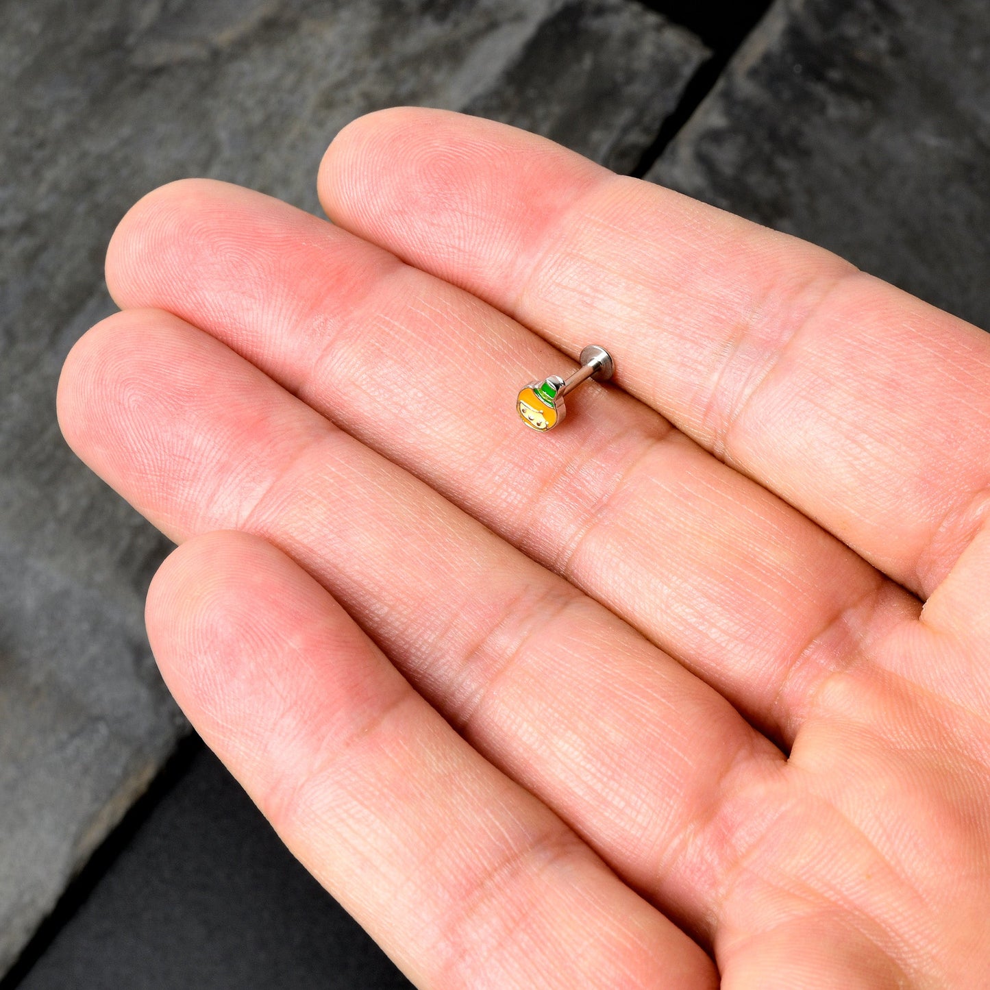 16G 5/16 Sweet Happy Leprechaun St Patricks Labret Monroe Tragus