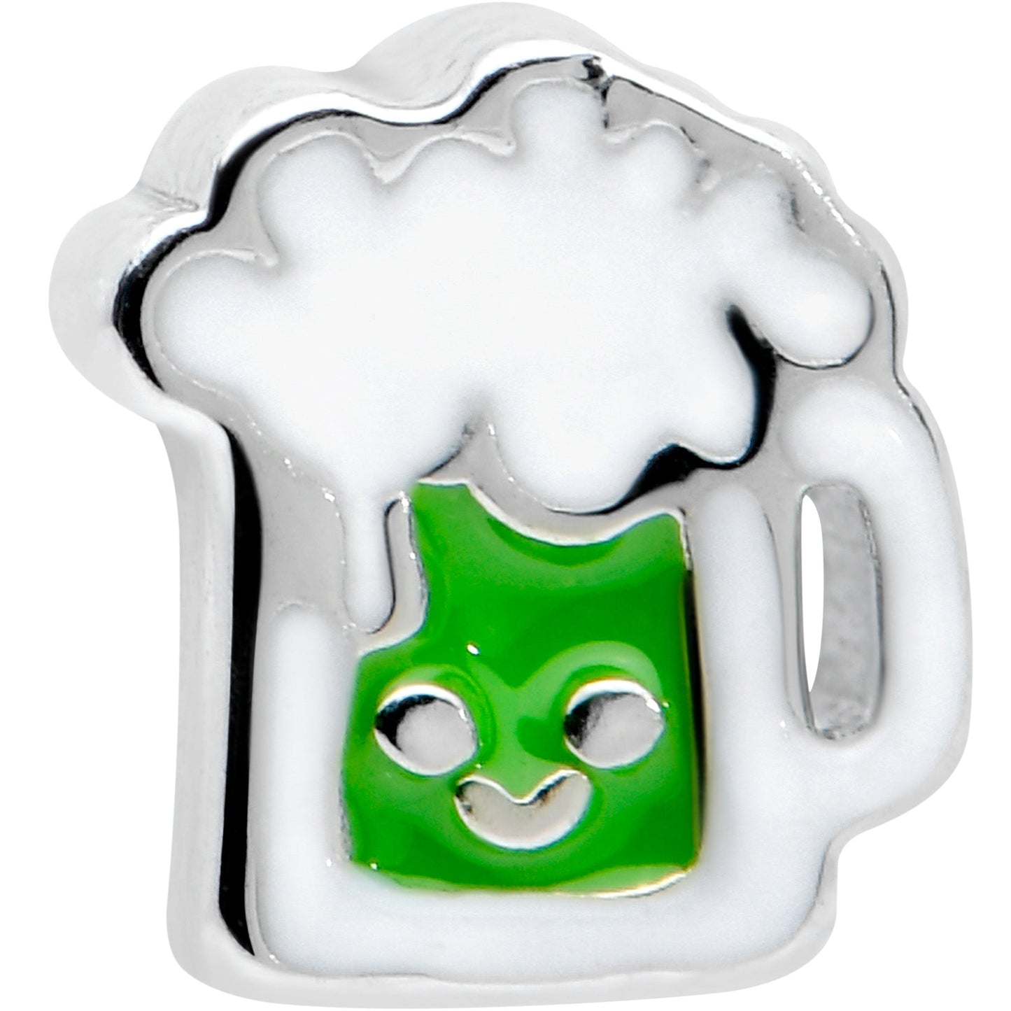 16G 5/16 Sweet Happy Green Beer St Patricks Labret Monroe Tragus