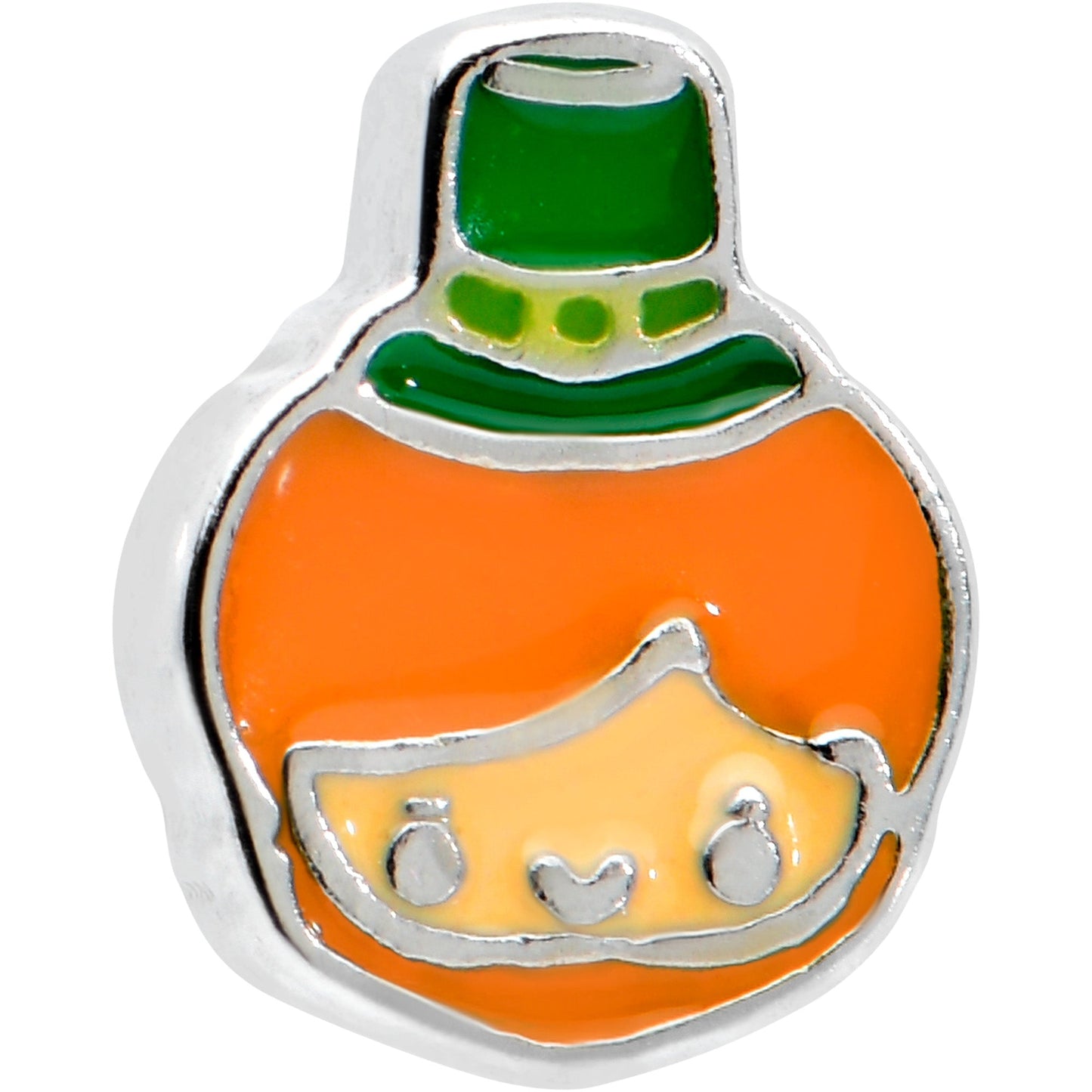 16G 1/4 Sweet Happy Leprechaun St Patricks Cartilage Tragus Earring