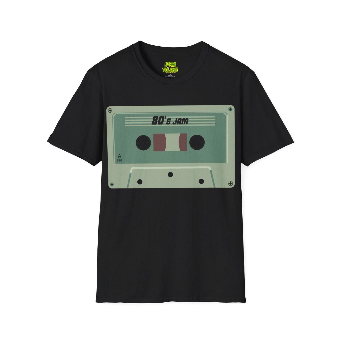 80's Jam Unisex Softstyle T-Shirt - Lizard Vigilante