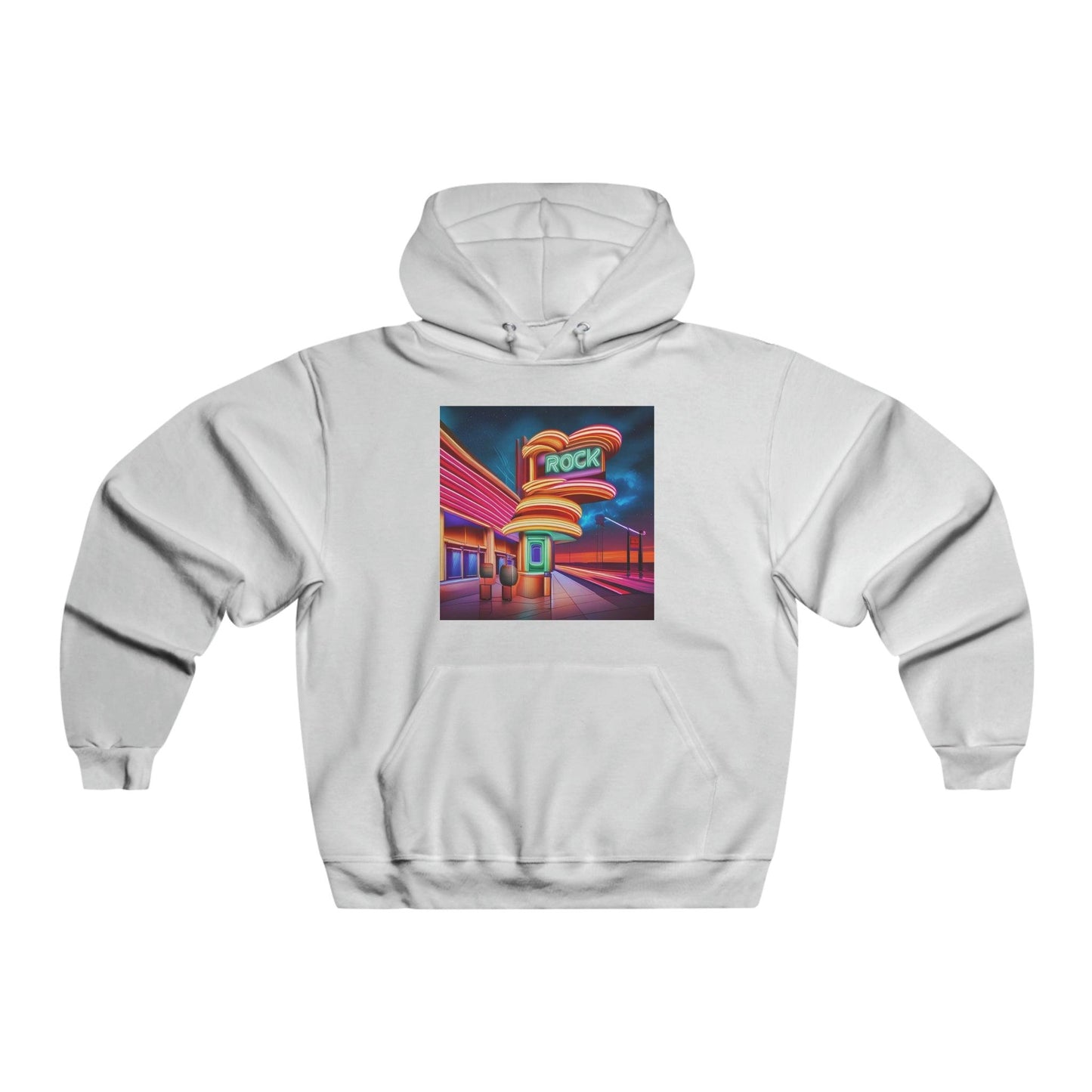 ROCK VENUE Men's NUBLEND® Hooded Sweatshirt - Lizard Vigilante