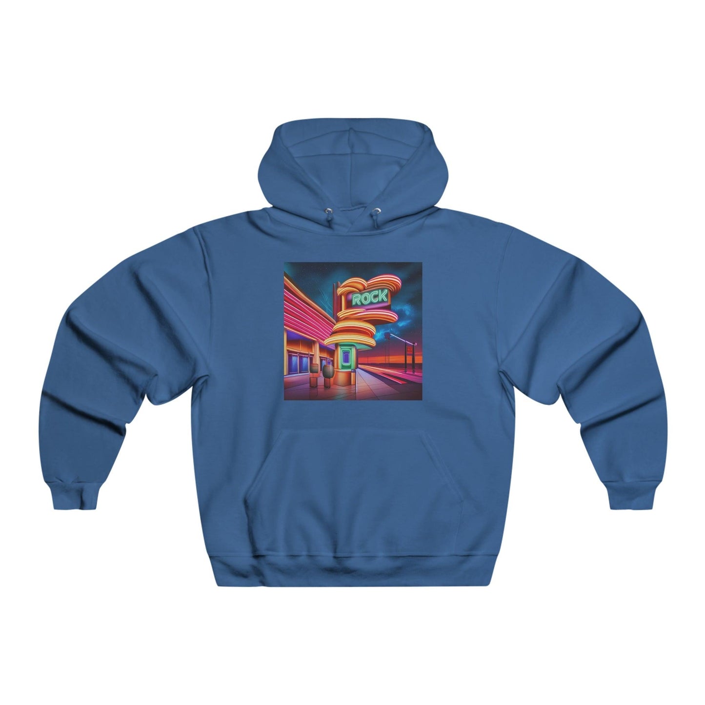 ROCK VENUE Men's NUBLEND® Hooded Sweatshirt - Lizard Vigilante