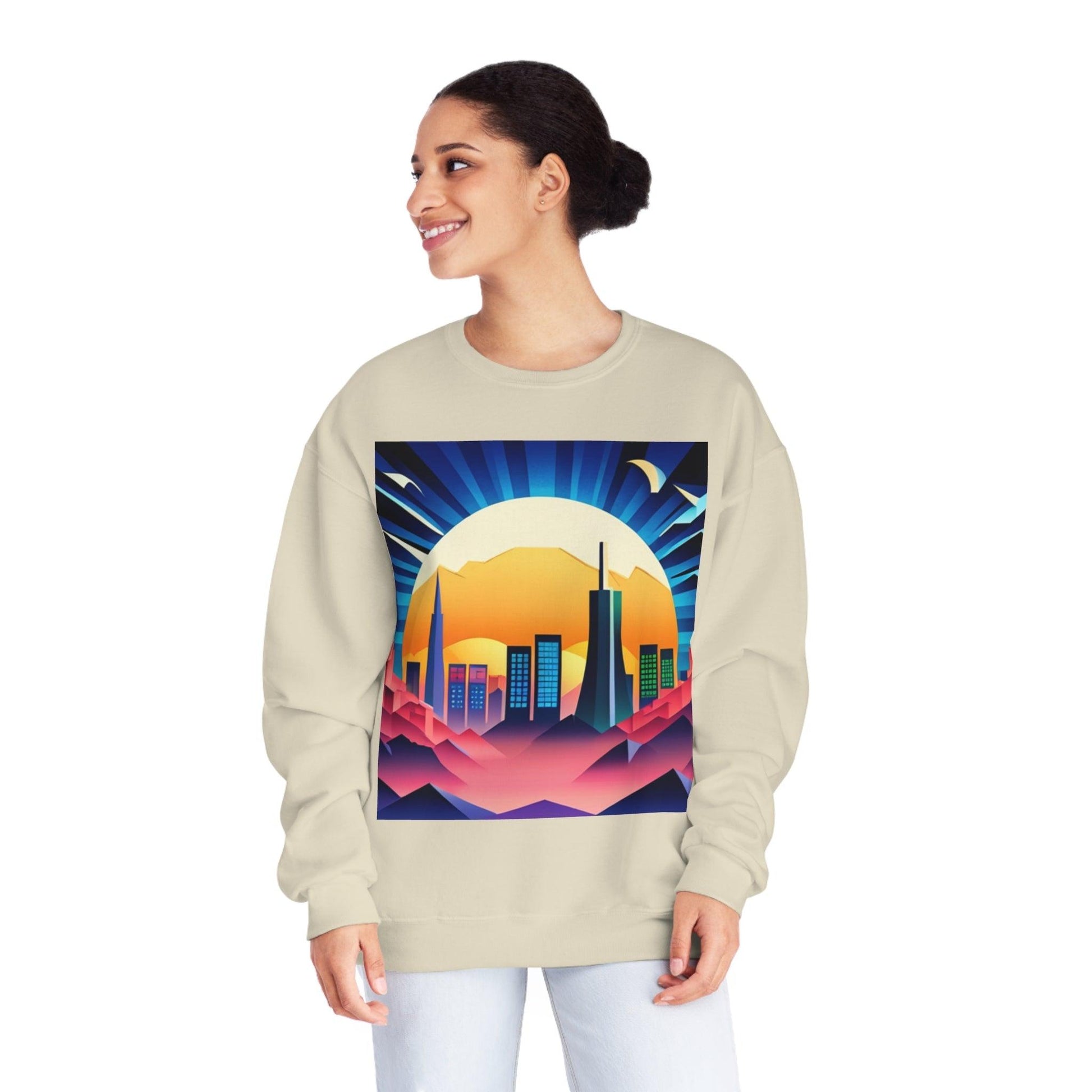 City High Unisex NuBlend® Crewneck Sweatshirt - Lizard Vigilante