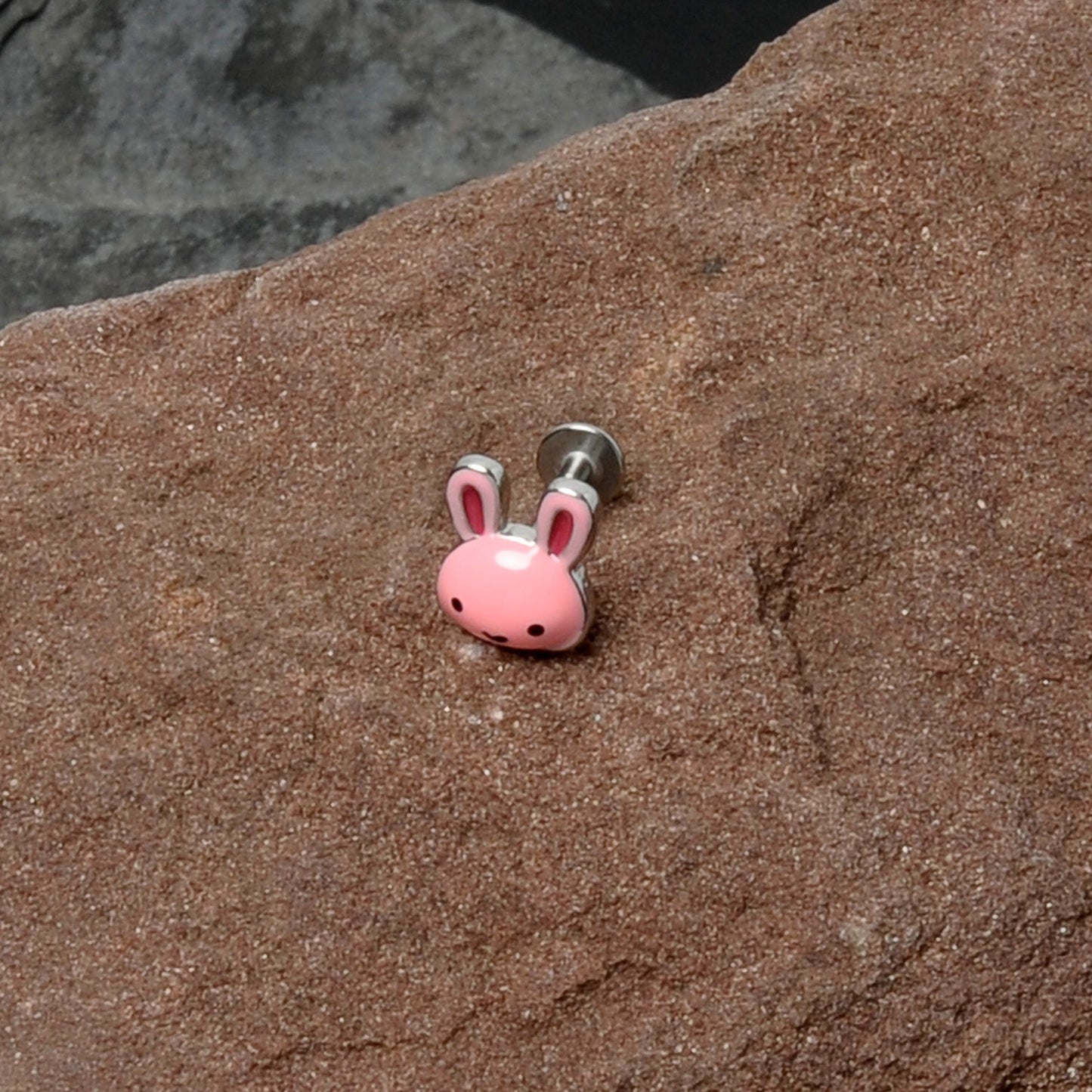 16G 5/16 Kawaii Cutie Easter Bunny Labret Monroe Tragus
