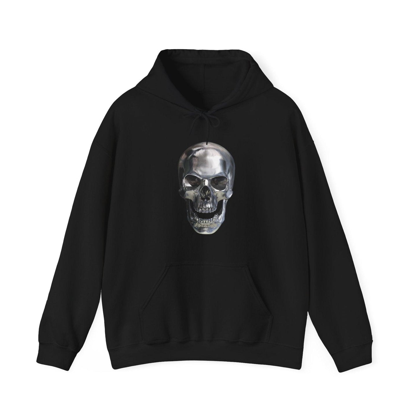 Shining Skull Unisex Heavy Blend™ Hooded Sweatshirt - Lizard Vigilante