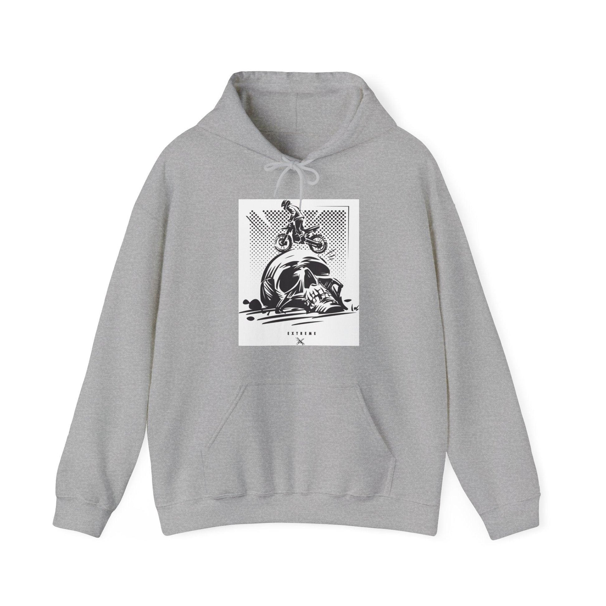 Off Road Skull Unisex Heavy Blend™ Hooded Sweatshirt - Lizard Vigilante